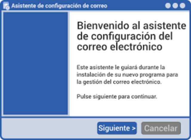 Primer programa de correo electrónico