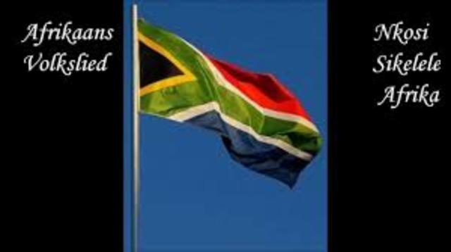 Nieuw officieel volkslied voor Zuid-Afrika