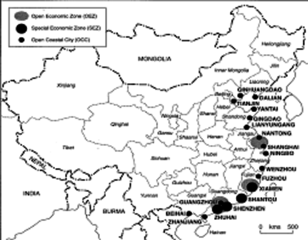Speciaal Economische Zone's in China