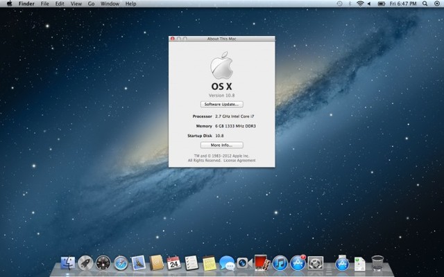 sistema operativo MAC OS 10