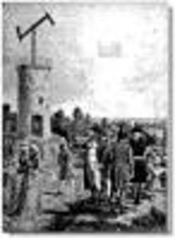 Le télégraphe optique de Claude Chappe