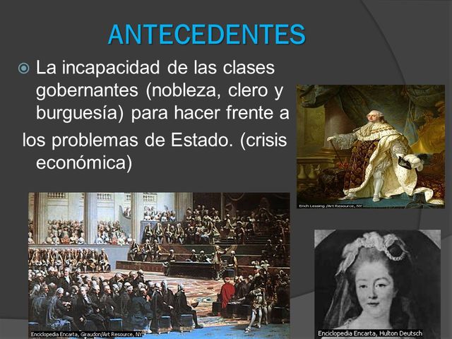 Antecedentes (1789)