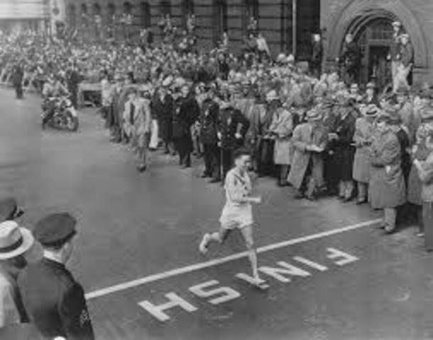 First Boston Marathon