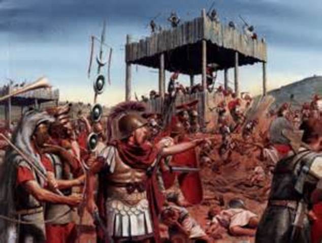 Octavian and Marc Anthony defeat Caesar's Assassins