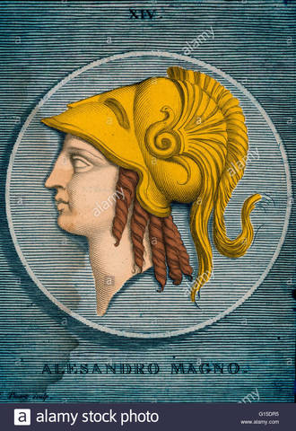 Alexander joins his father's army