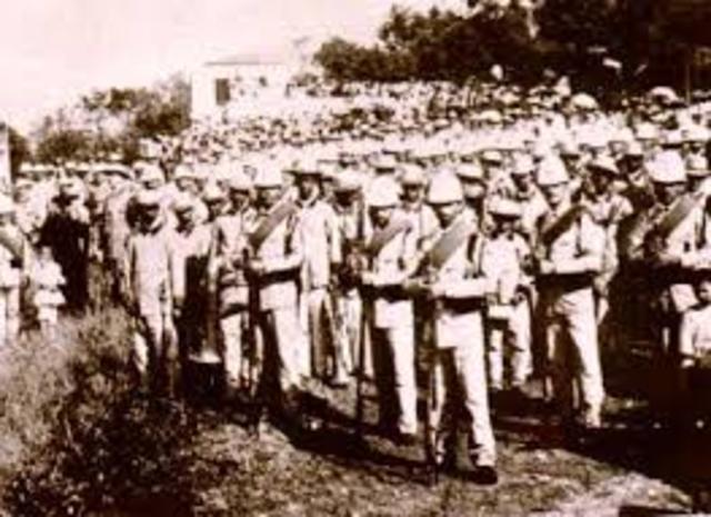 Las fuerzas de general Brooke ocupan Guayama y establecen un cuartelcu