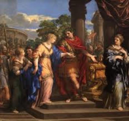 Philip celebrates his upcoming departure to attack Persia, as well as the marriage of his daughter Cleopatra.