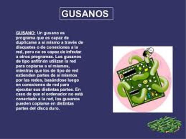GUSANO INFORMÁTICO