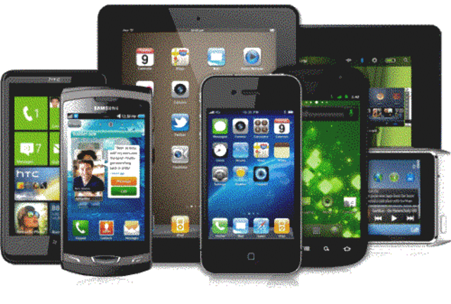 Smartphones and tablets