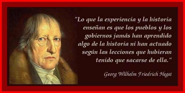 G.F.W. Hegel (1770-1831) Posición racionalista.