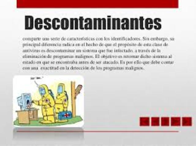 ANTIVIRUS DESCONTAMINADORES
