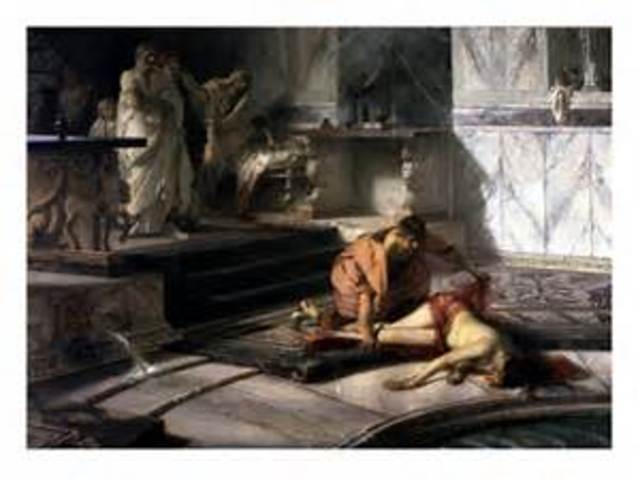 Nero kills his Mother
