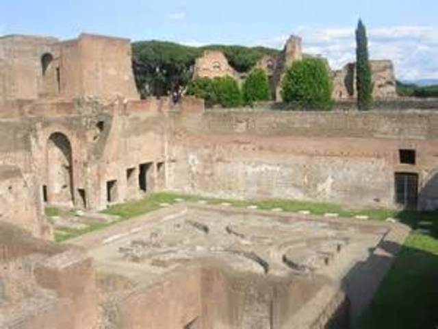 Nero's Palace Destroyed