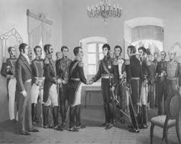 Las autoridades de Estados Unidos y España firman un armisticio o cese de hostilidades.