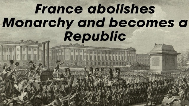 Abolition de la monarchie