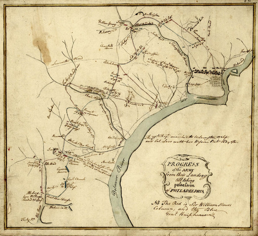Continental army wintering at Valley Forge