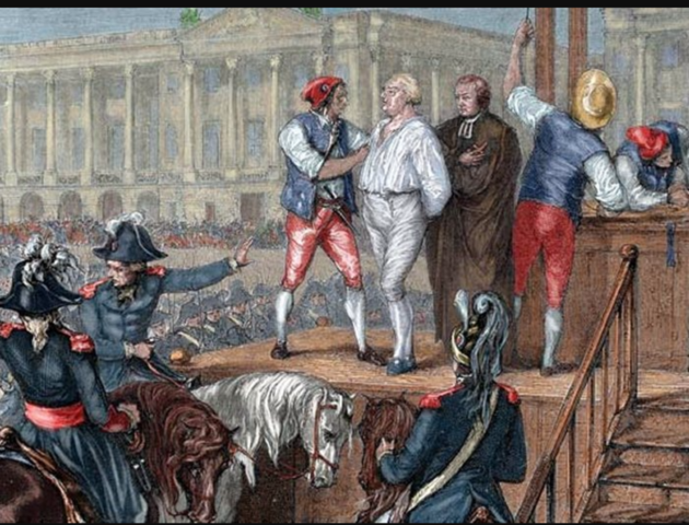 L'exécution de Robespierre