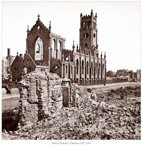 War of the south and Charleston