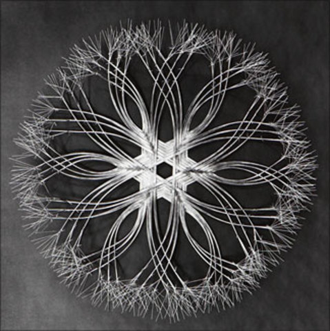 Esculturas de alambre atado