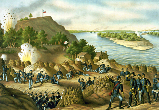 Battle at Vicksburg