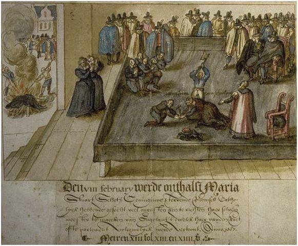 Execution of Mary Stuart ("Mary, Queen of Scots")