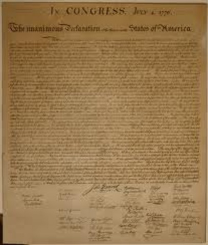 Decleration of Independence