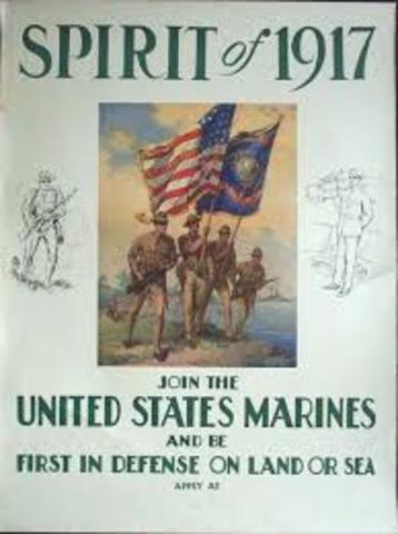 usa enters world war one