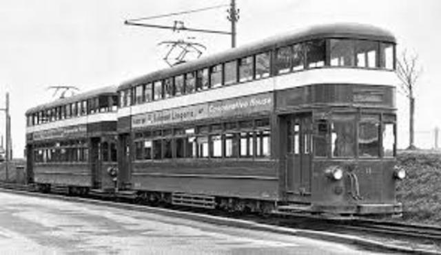 The first fare paying passenger rail sevice