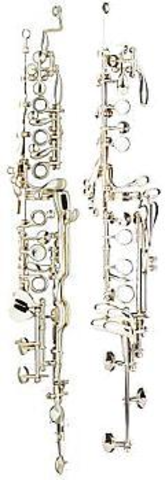 Goumas patented a sax with similar fingerings to a clarinet