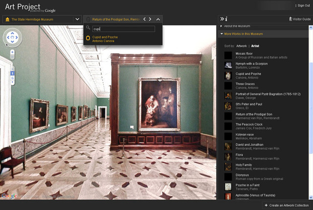 Lanzamiento de Google Art Project