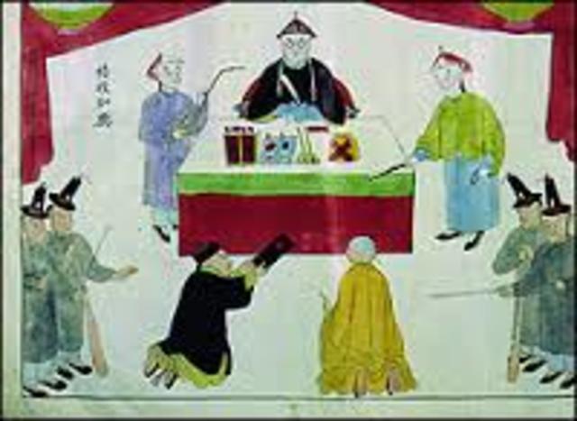 administración en china 4000 a 2000 a.c