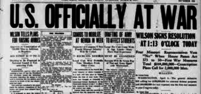 USA Enters WWI