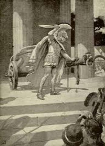 Alexander wintering at Gordium