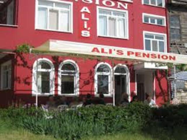 Er hatte in einem Bed & Breakfest zu bleiben