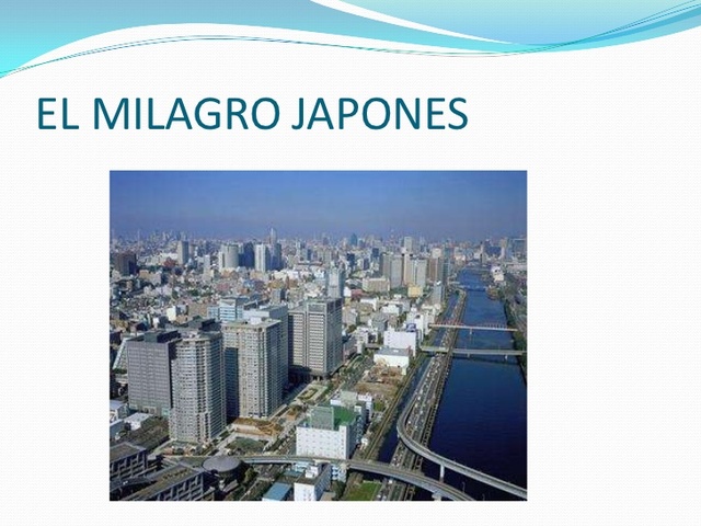Milagro japonés