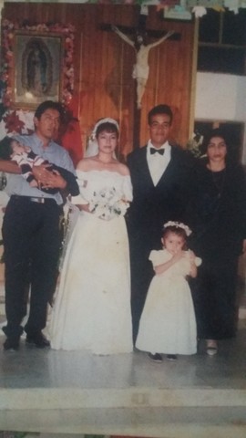 Fue la boda de mi tia,hermana de mi mamá