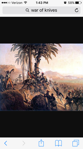 la guerre des couteaux