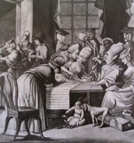 October 25, 1774:  The Edenton Tea Party