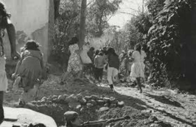 Represion Al Pueblo Salvadoreño Por Parte De La Guardia Nacional