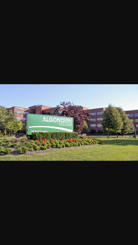 Started second year in Algonquin college