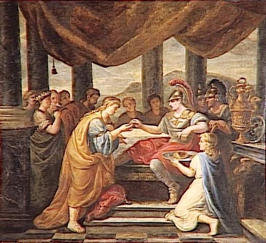 Alexander marries the princes daughter