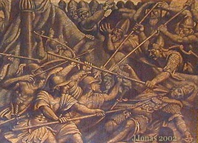 Alexander leads Macedonians vs. Persians
