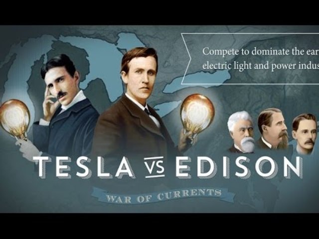 La guerra de las corrientes: Edinson, Tesla y Westinghouse
