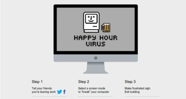 Surge el gusano "Happy"