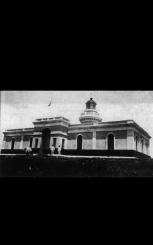 Los marinos estadounidenses ocupan el faro de Fajardo.