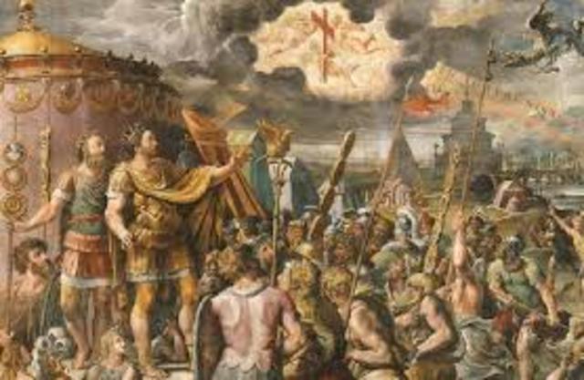The Constantine makes Christianity the official religion of Rome