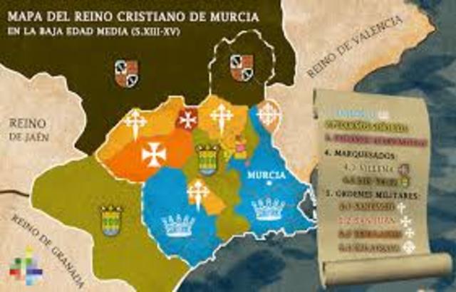 Conquista del reino de Murcia por los cristianos