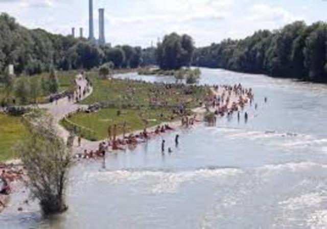 Felix blieb auf der Isar