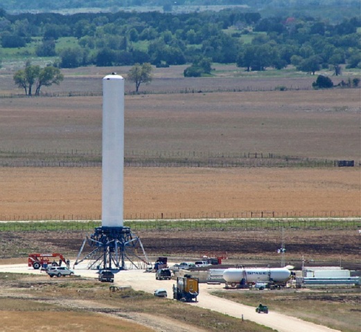 Grasshopper rockets’ landing system