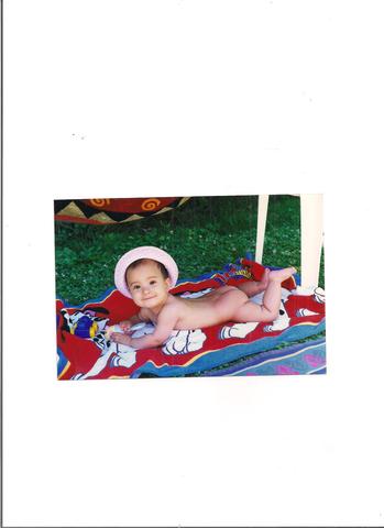 MI PRIMER BAÑO EN LA PISCINA